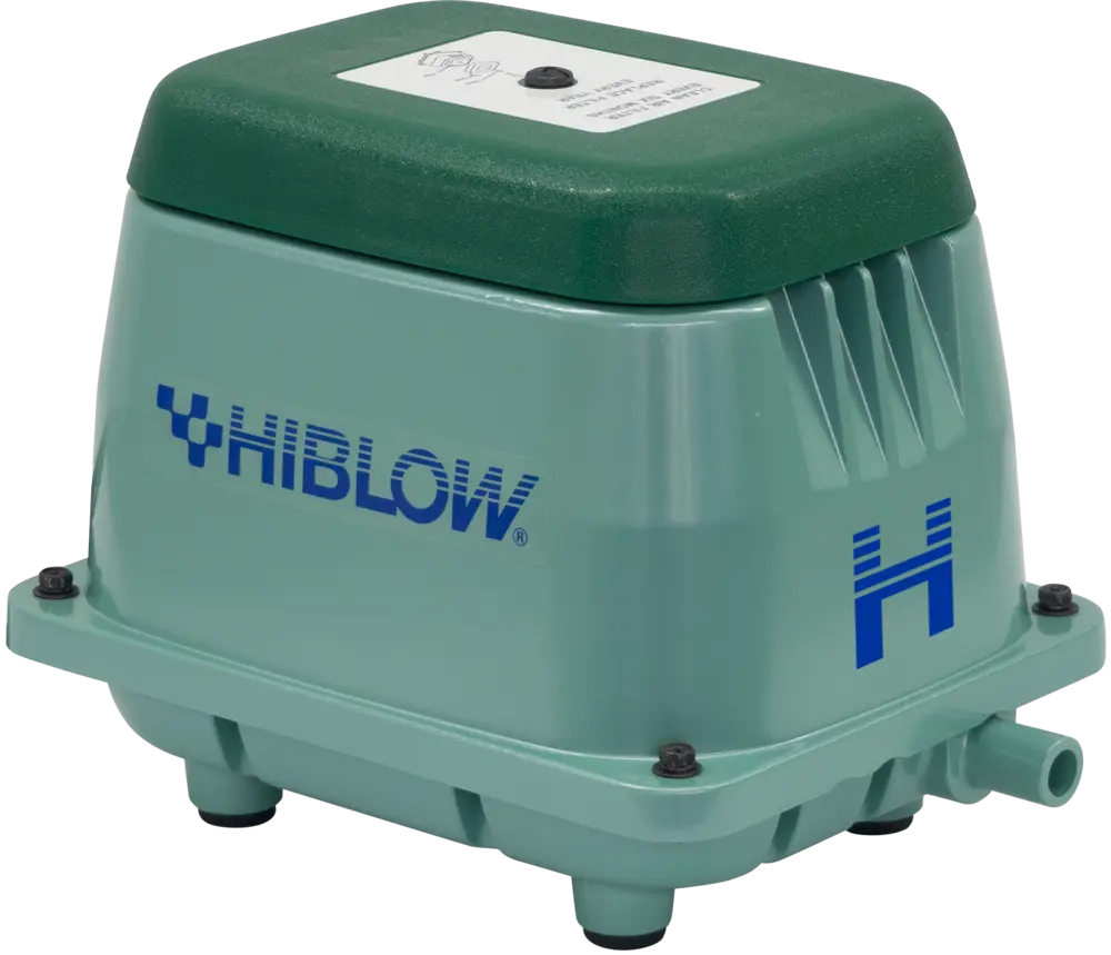HP Aerator Pump with Hiblow logo
