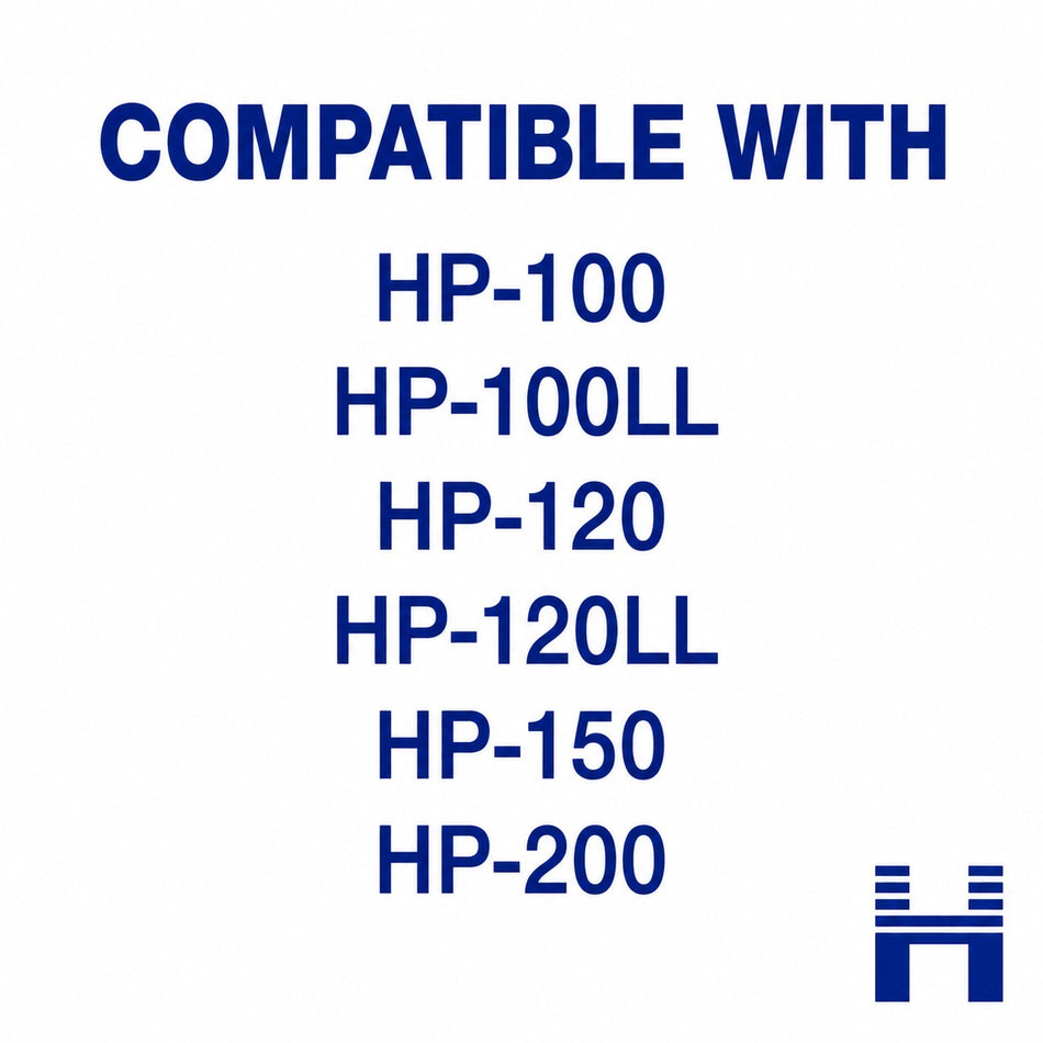 Compatible with HP-100/100LL/120/120LL/150/200