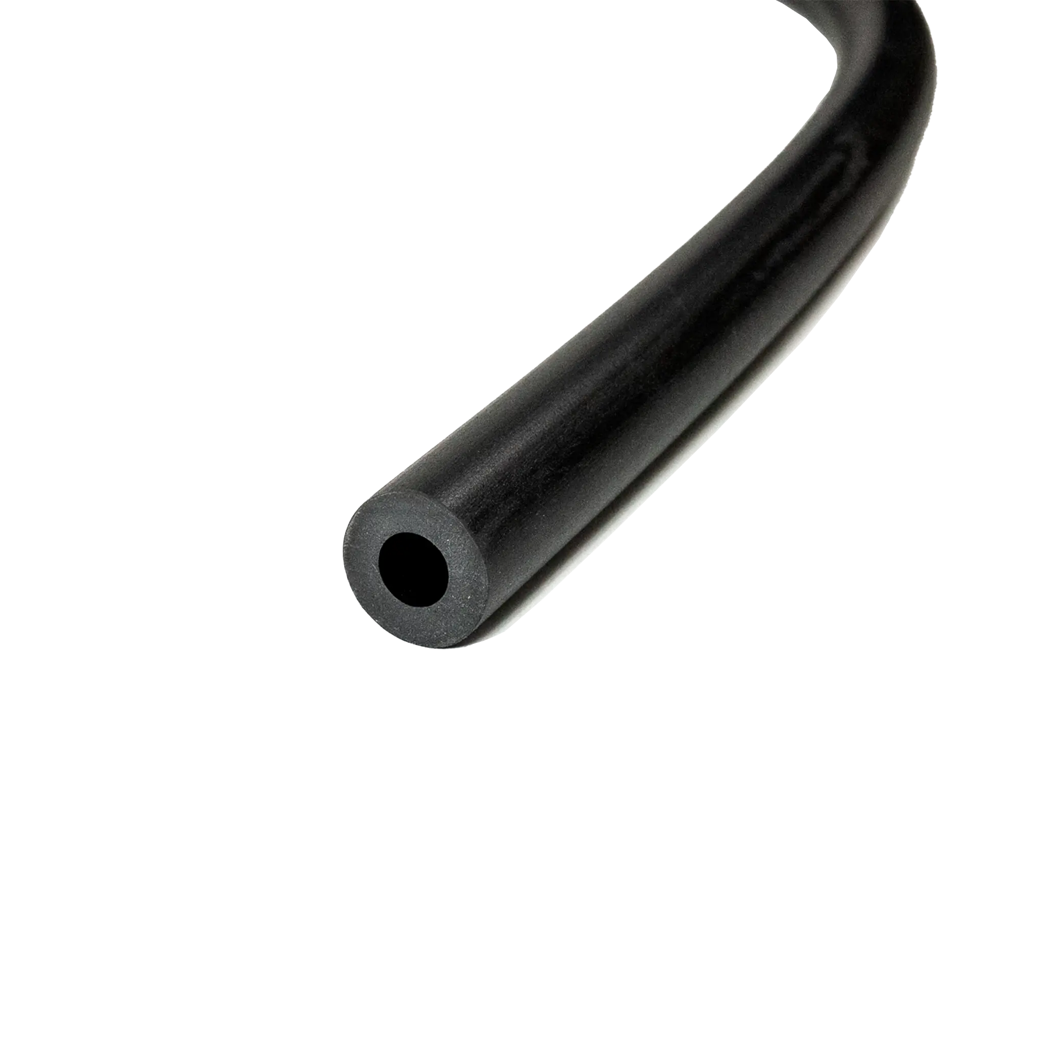 Black rubber tube for connecting to HIBLOW pond aerator.