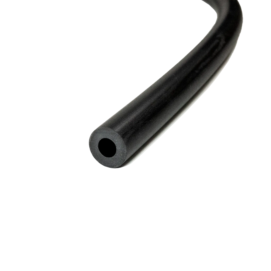 Black rubber tube for connecting to HIBLOW pond aerator.