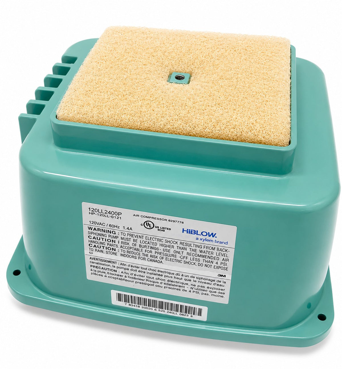HP-100/120/150/200/100LL/120LL Filter HIBLOW USA