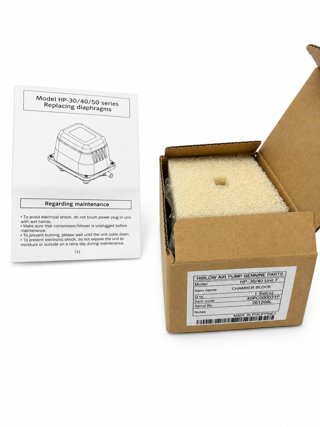 HP 40 Repair Kit with Filter HIBLOW USA
