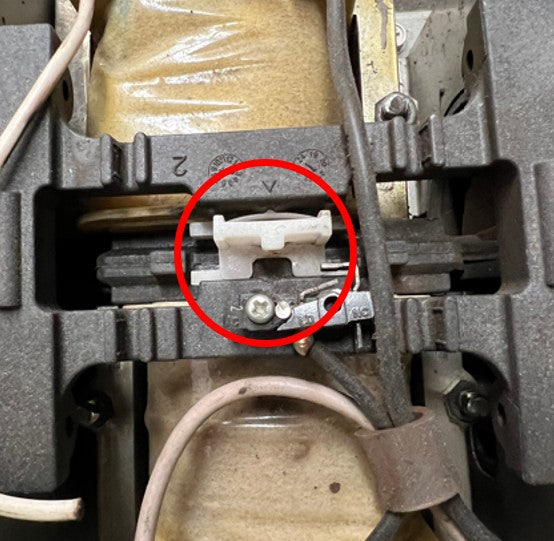 HIBLOW Safety Slide Switch (White Slide Only)