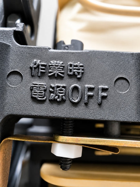 Close-up view of Safety Screw inside of a HIBLOW HP Pump