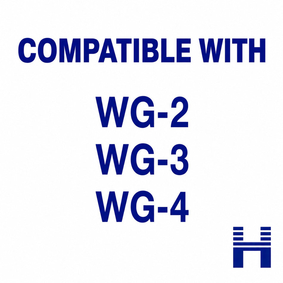 Compatible with WG-2/ WG-3/ WG-4