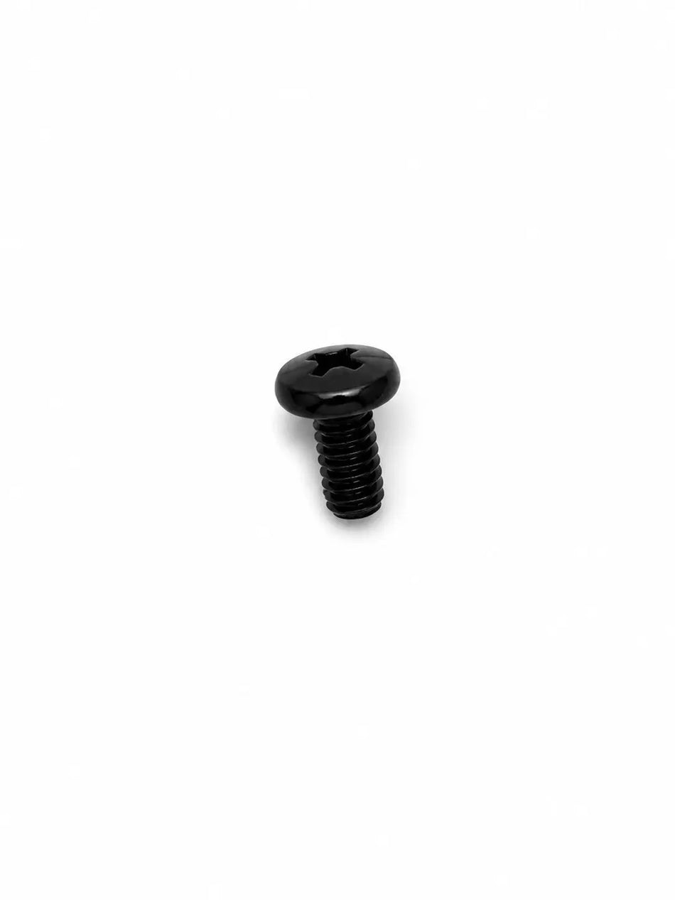 Small black screw used to secure the filter cover on the HIBLOW XP and DUO pumps.